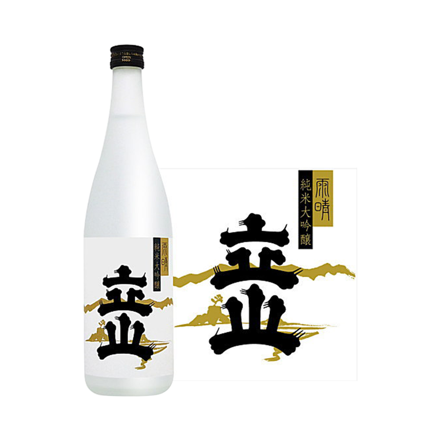 tateyamashuzo 立山酒造 纯米大吟酿清酒 雨晴 720ml