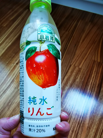 kirin 麒麟 小岩井 醇厚温和纯净水苹果汁 瓶装 430ml