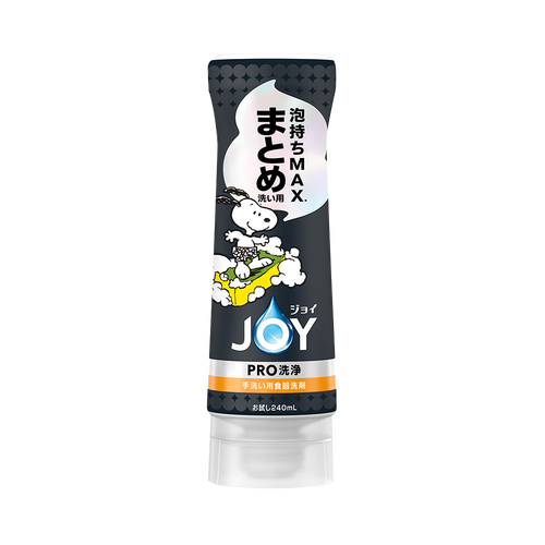 P&G 宝洁 JOY PRO速净 持久起泡手洗专用餐具清洁剂 SNOOPY史努比联名款 浓缩型 倒置瓶装 240ml