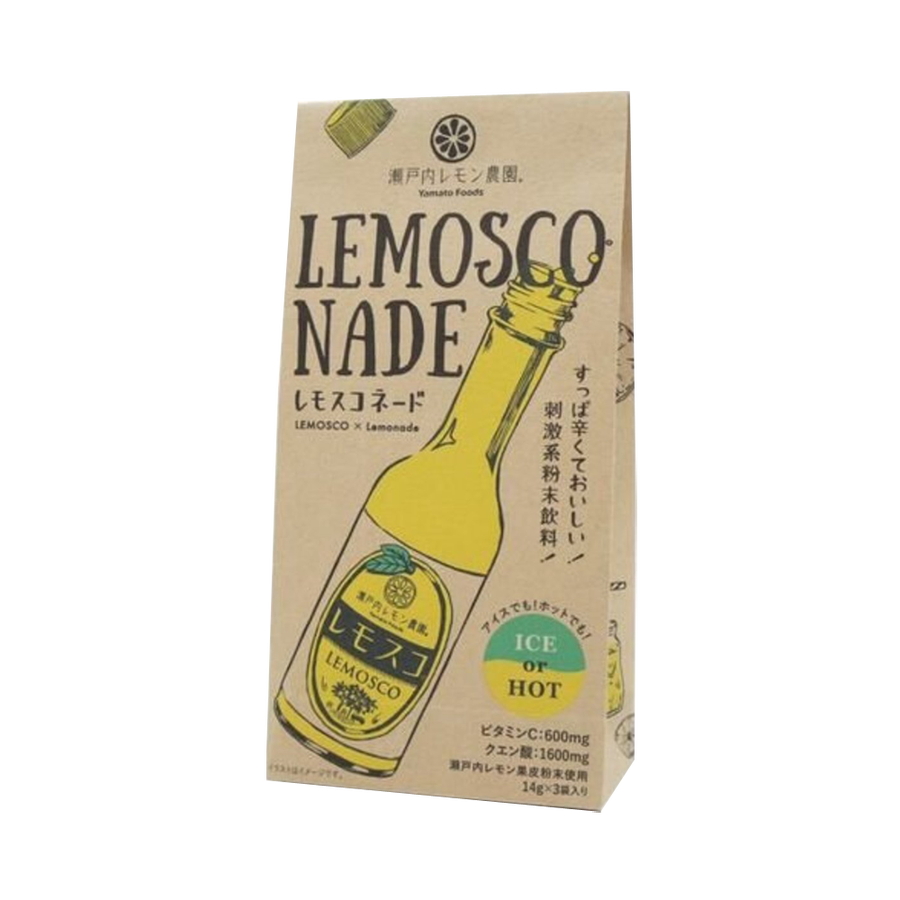 濑户内柠檬农园lemosconade酸辣风味柠檬冲剂14gx3包