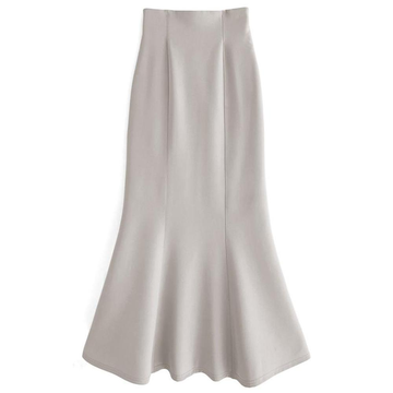 GRL 开衩美人鱼裙 灰褐色 M 品番:dk988(一件包邮)