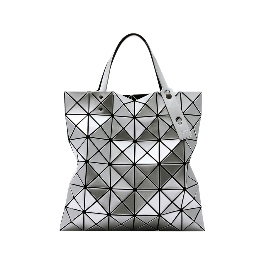 issey miyake 三宅一生 bao bao 6x6格经典手提包 银色