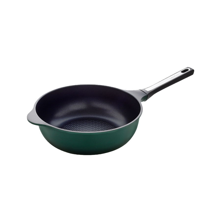 arnest super belfina 高级钻石涂层不粘平底锅 ih对应 深型 24cm