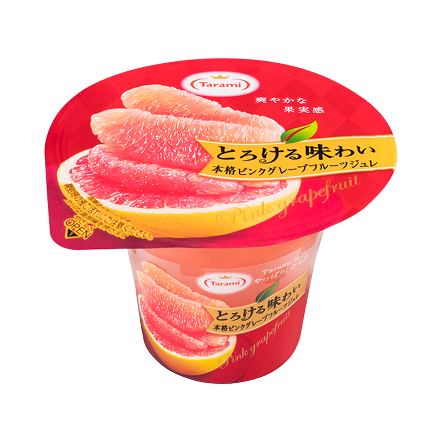 tarami多良见绵柔粉红西柚果肉果冻210g
