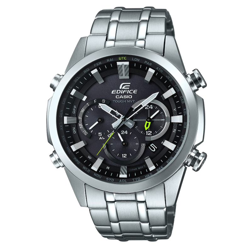 casio 卡西欧 edifice系列 男士太阳能电波石英手表 eqw-t630jd-1ajf