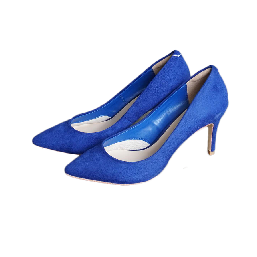 adam et rope07 浅口尖头高跟鞋 22.0 蓝色