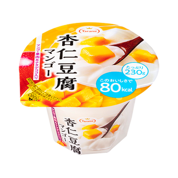Tarami 多良见杏仁豆腐低卡果肉果冻芒果230g 个 Tarami 多良见杏仁豆腐低卡果肉果冻芒果230g 个休闲零食果冻布丁 豌豆公主