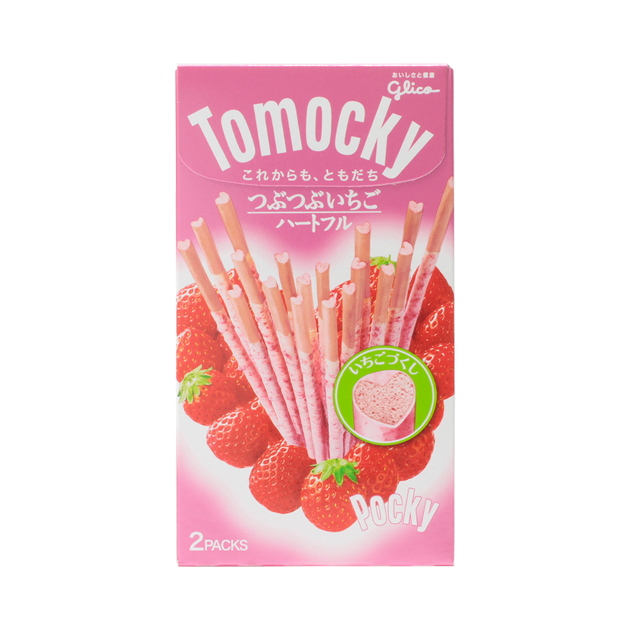 glico 格力高 心型圈草莓味百奇棒 2袋