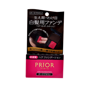 SHISEIDO 资生堂 防水不易脱色保湿遮盖白发粉饼膏 深棕色 3.6g