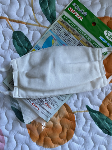 nippon mask 抗菌防尘立体缝制纱布口罩 (附垫敷纱布2片) 1个