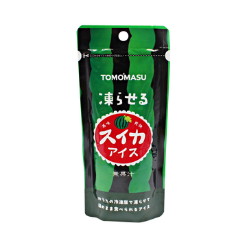 TOMOMASU 友桝饮料 可吸水果冰激淋(需冷冻后食用) 西瓜味 80g