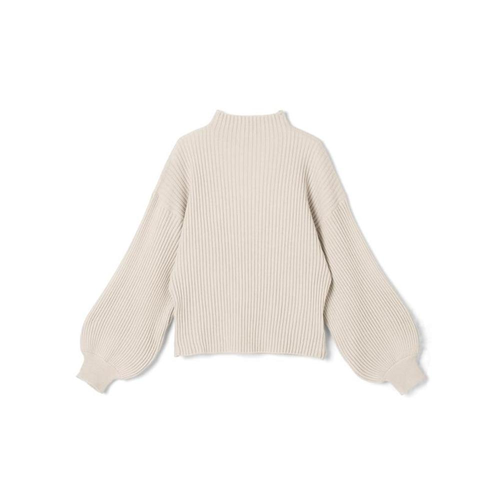 GRL 宽松灯笼袖高领针织衫 象牙白 F 品番:k8217v