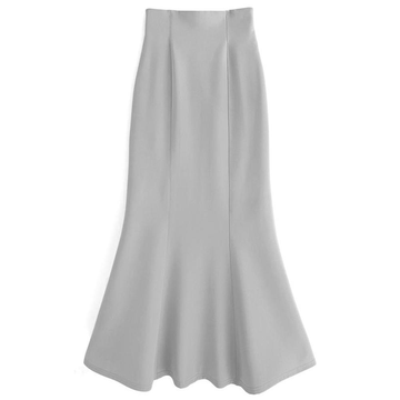 GRL 开衩美人鱼裙 灰褐色 M 品番:dk988(一件包邮)